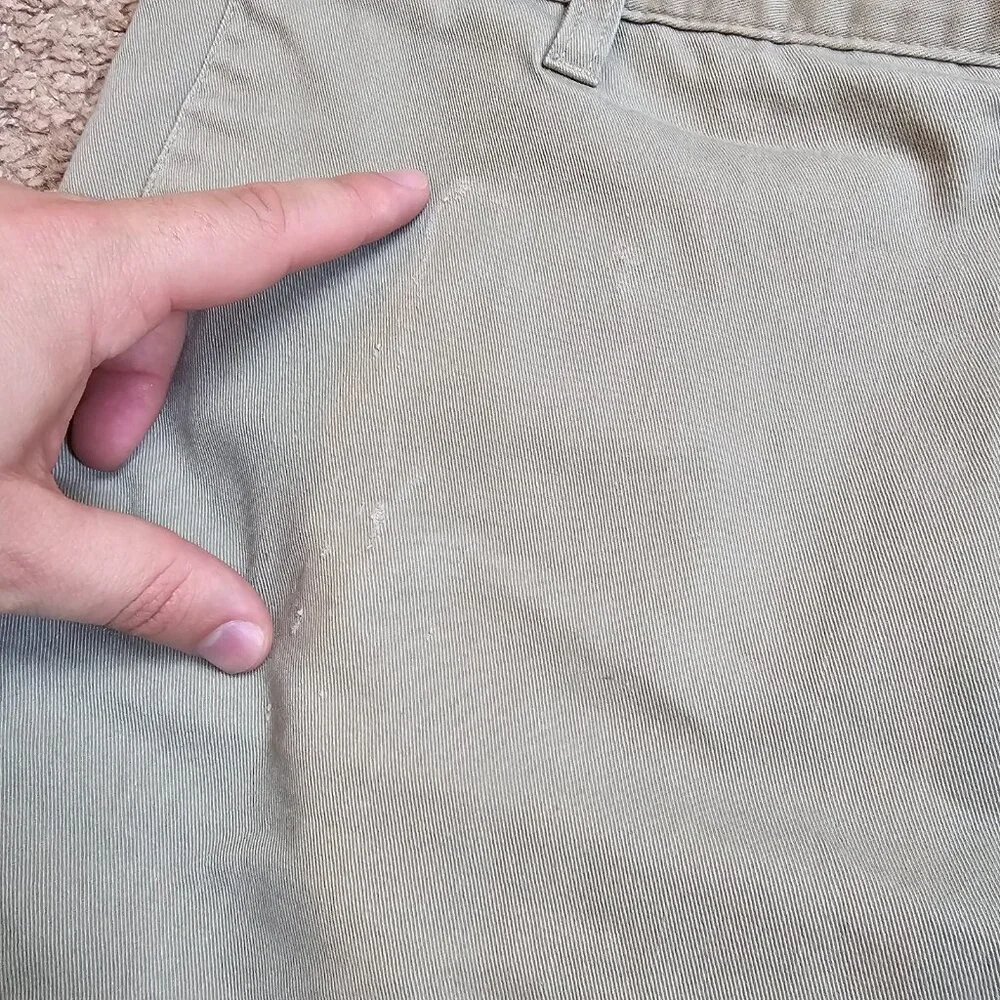 Volcom Chino Shorts Mens 34 Act 36 Tan Stretch Modern Fit Casual Skater Outdoors - Picture 7 of 11